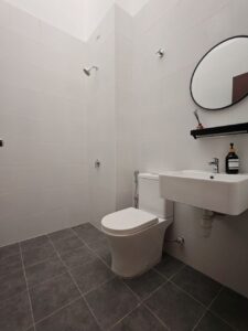 Individual bathroom terrace house Adenia Puncak Bestari