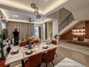 Strategic location Puncak Bestari Adenia terrace home