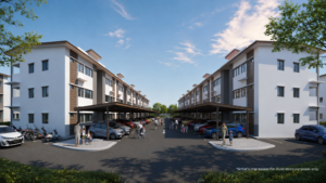 Residensi Pinang RSKU Puncak Alam 3-bedroom apartment with 2 parking bays near Hospital UiTM