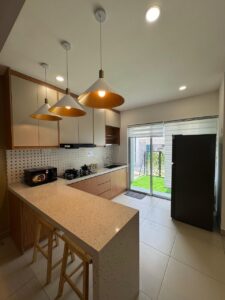 Selasih terrace house with natural lighting and ventilation